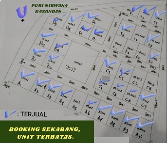 Siteplan Perumahan puri nirwana kasongan