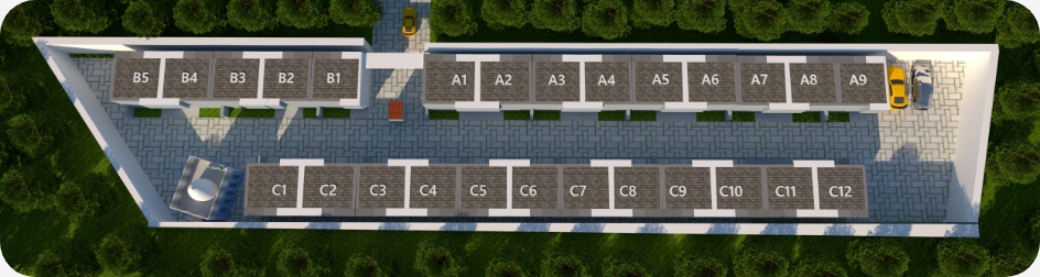 Siteplan Perumahan TJOKRO HERITAGE