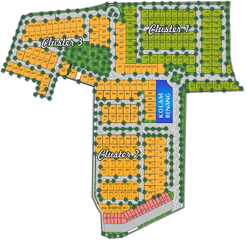 Siteplan Perumahan Pondok Permai Tamantirta 2